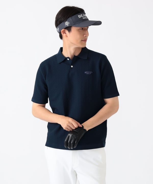 BEAMS GOLF（ビームス ゴルフ）〈MEN〉PURPLE LABEL / タック編み