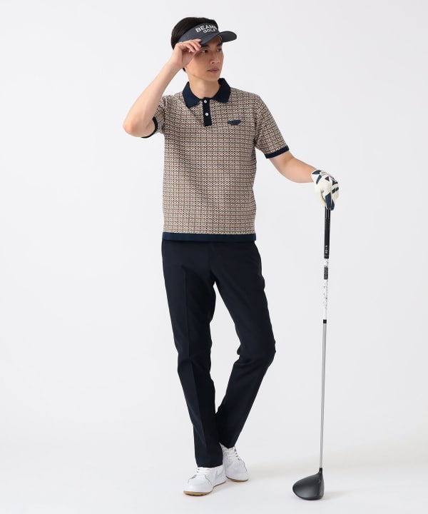 BEAMS GOLF（ビームス ゴルフ）〈MEN〉PURPLE LABEL / タック編み