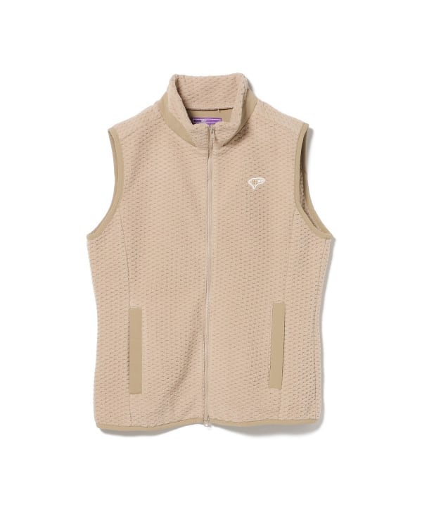 BEAMS GOLF（ビームス ゴルフ）PURPLE LABEL / 切り替え ワッフル