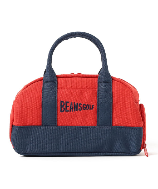BEAMS GOLF（ビームス ゴルフ）ミニ キャンバス ボストンバッグ【保温