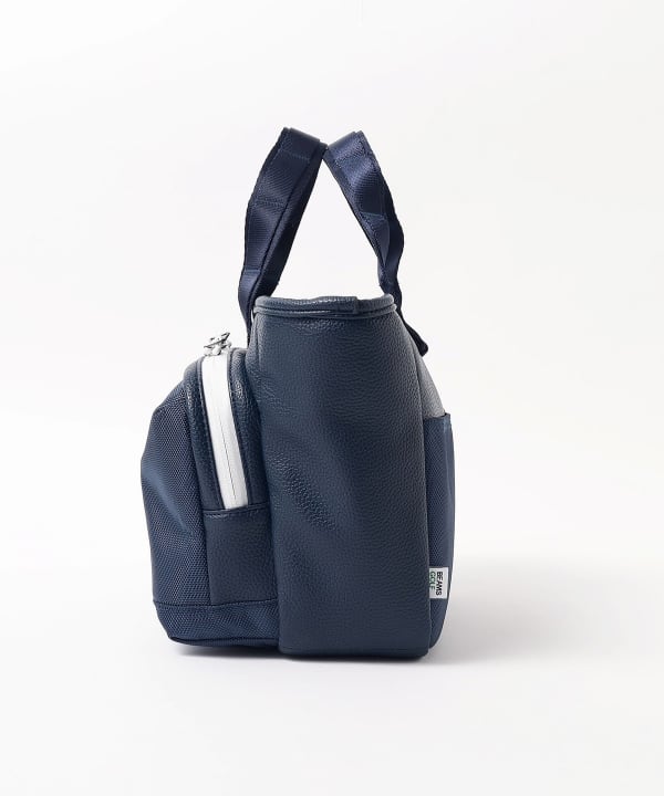 BEAMS GOLF（ビームス ゴルフ）スクリプトロゴ ネイビー カートバッグ