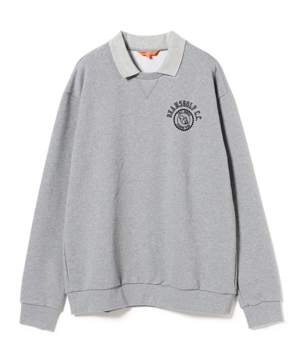 BEAMS GOLF（ビームス ゴルフ）ORANGE LABEL / 襟付き 裏毛 プル