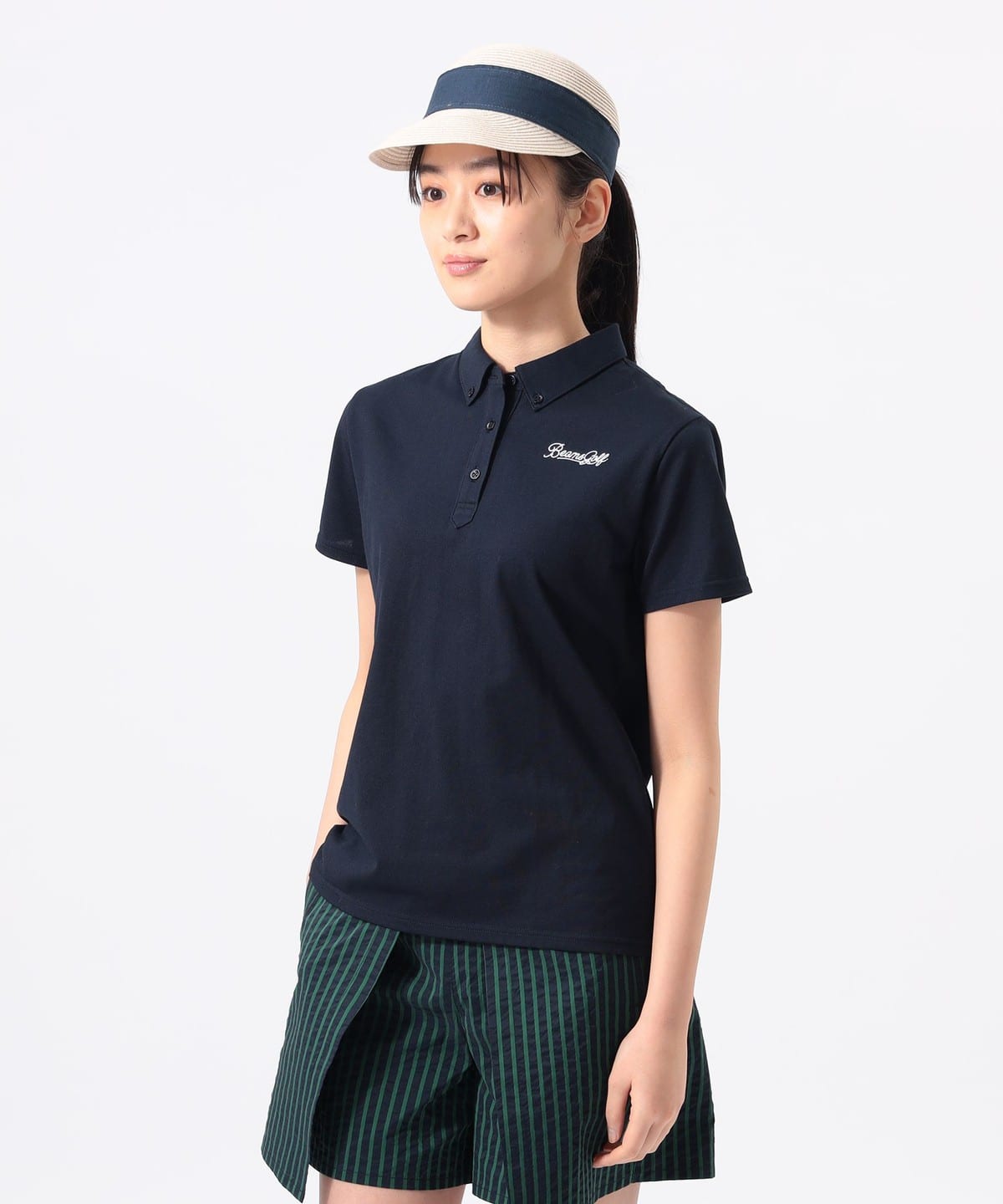 BEAMS GOLF（ビームス ゴルフ）ORANGE LABEL / 鹿の子 ボタンダウン