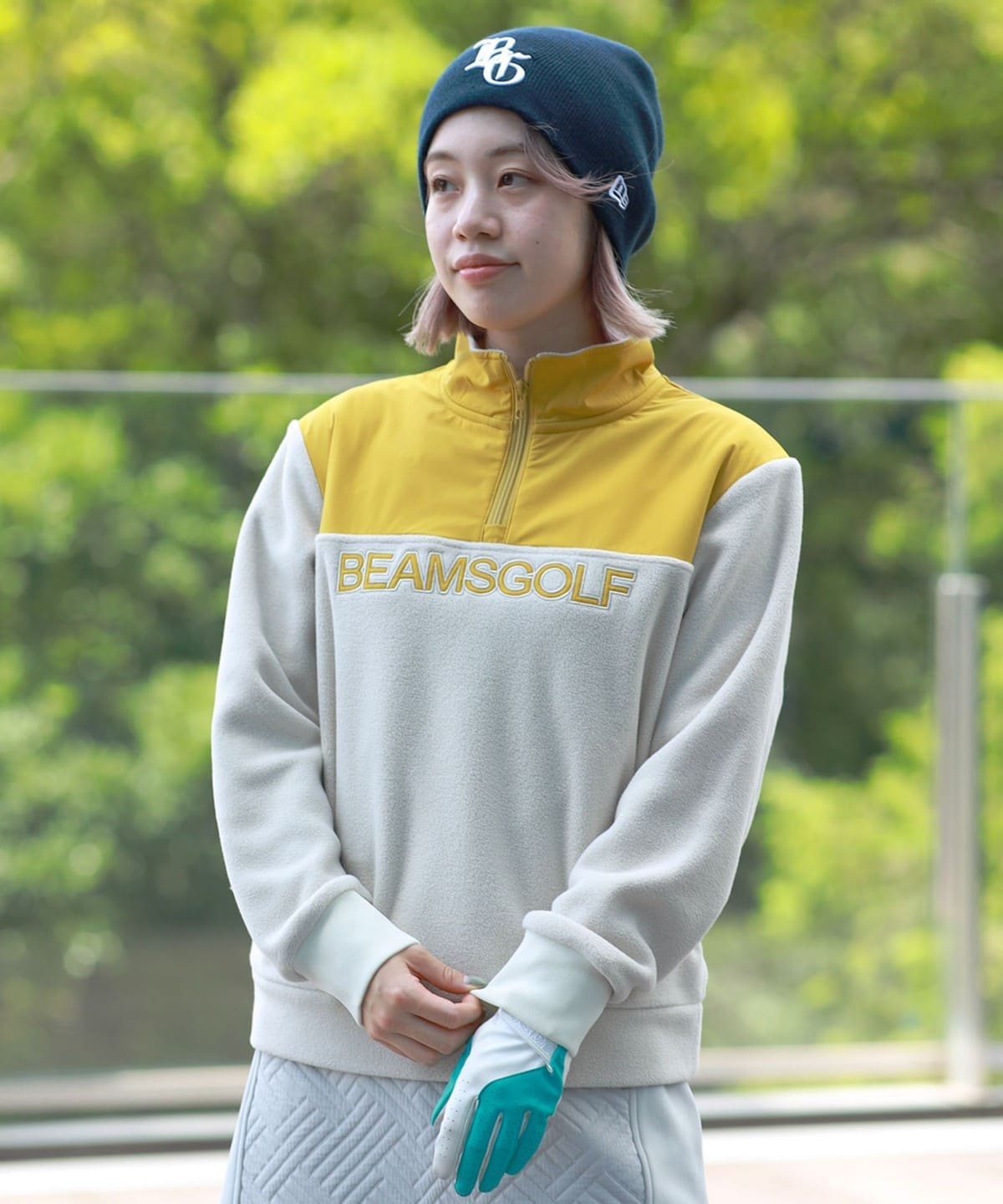 BEAMS GOLF（ビームス ゴルフ）〈WOMEN〉ORANGE LABEL / ボアフリース