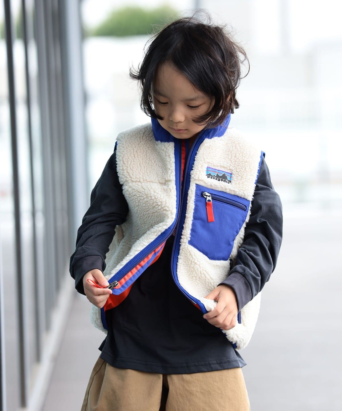 パタゴニア キッズXS スキージャケット patagonia 子供用スキーウェア