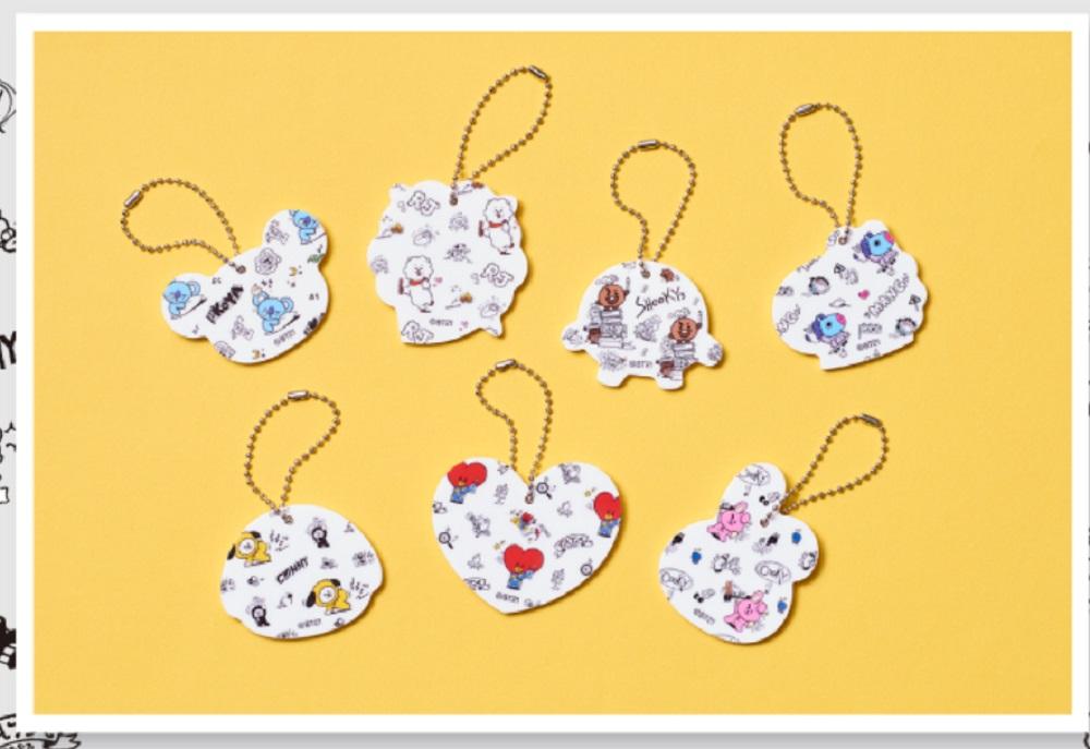 BT21」のミニポシェットが大人可愛い！28日はファミマに開店アタックね