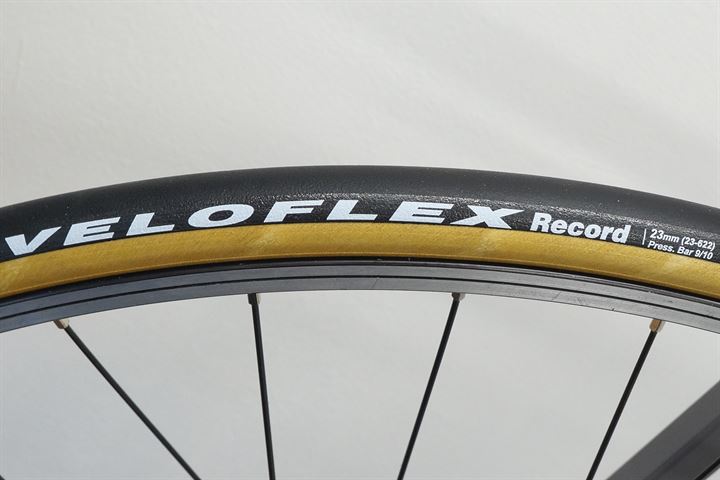Road Bike Tire Test: Veloflex Record (silica compound) 23