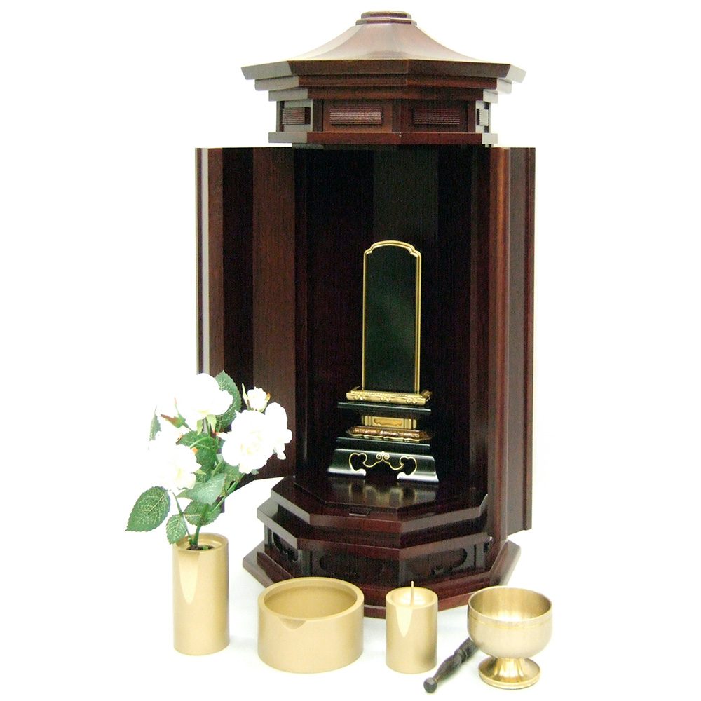 八角厨子 紫檀 | 仏壇・仏具専門店 滝田商店