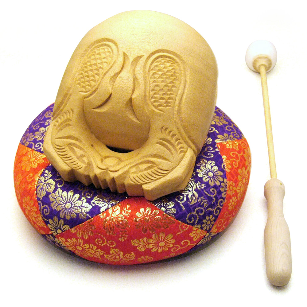 木魚 白木（一式）4寸 | 仏壇・仏具 滝田商店