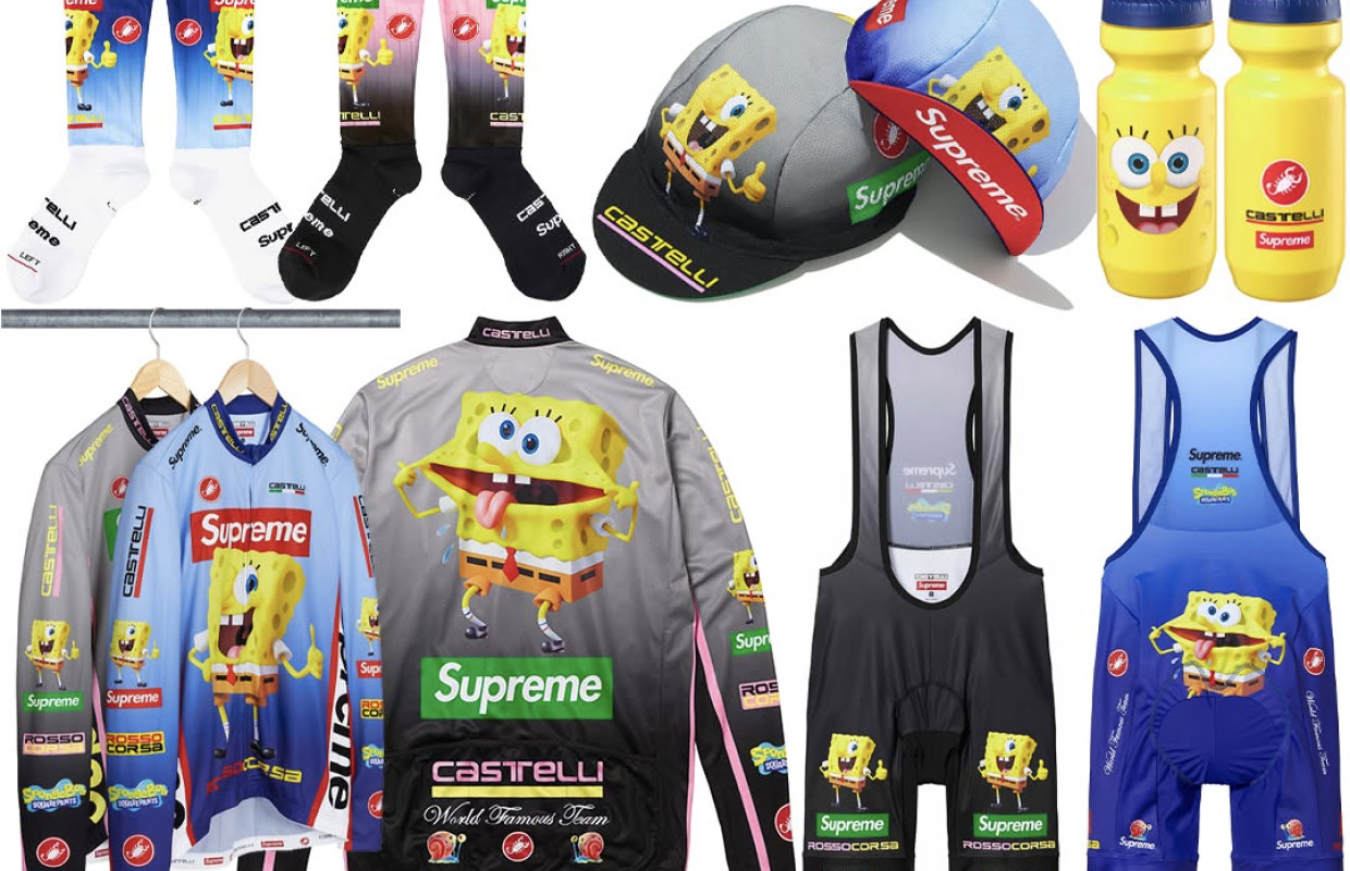 SpongeBob SquarePants, Supreme and Castelli bring the craziest