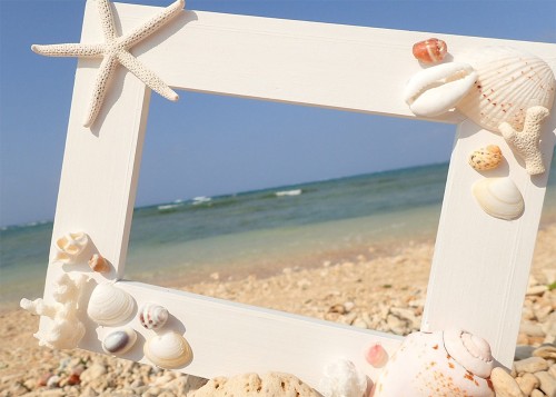 フォトフレーム手作り体験 - 【沖縄・サンゴ体験ダイビング】Ko'a and