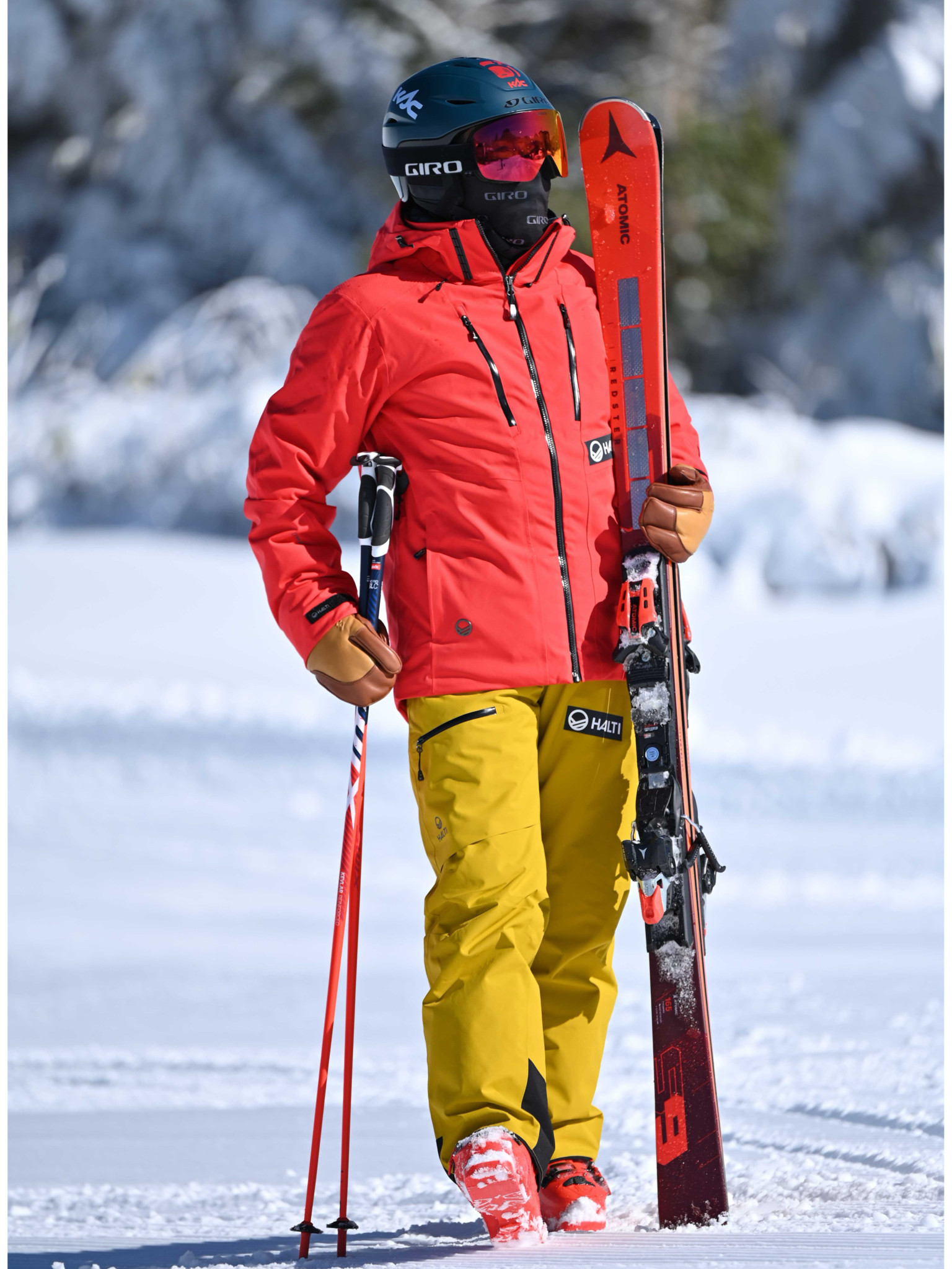 HALTI ハルチ スキーウェア 上下セット ハルチ HALTI スキー ウェア 上下セット セットアップ ジャケット