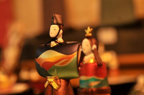 希少 博多人形 立ち雛 源慶作 立雛（本金仕上げ） | 後藤博多人形株式会社