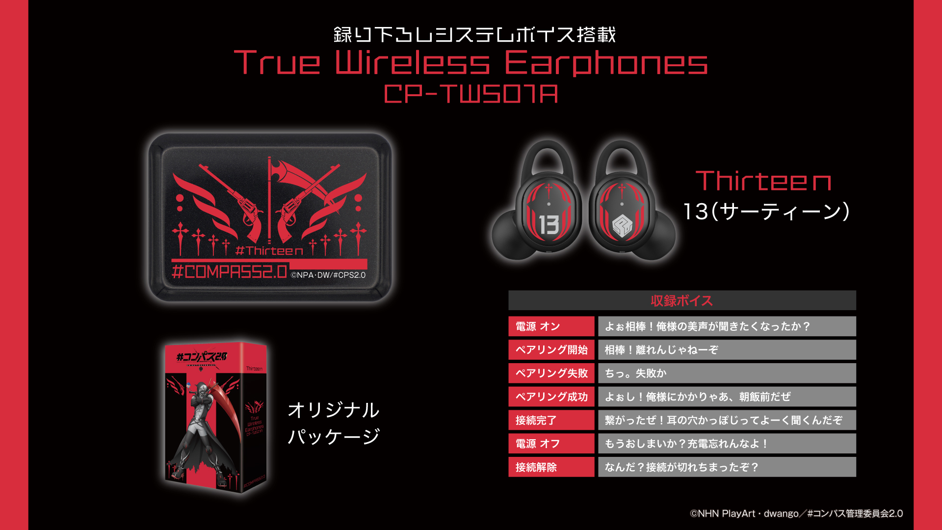 TVアニメ『#コンパス2.0 戦闘摂理解析システム』 新規録り下ろしボイス