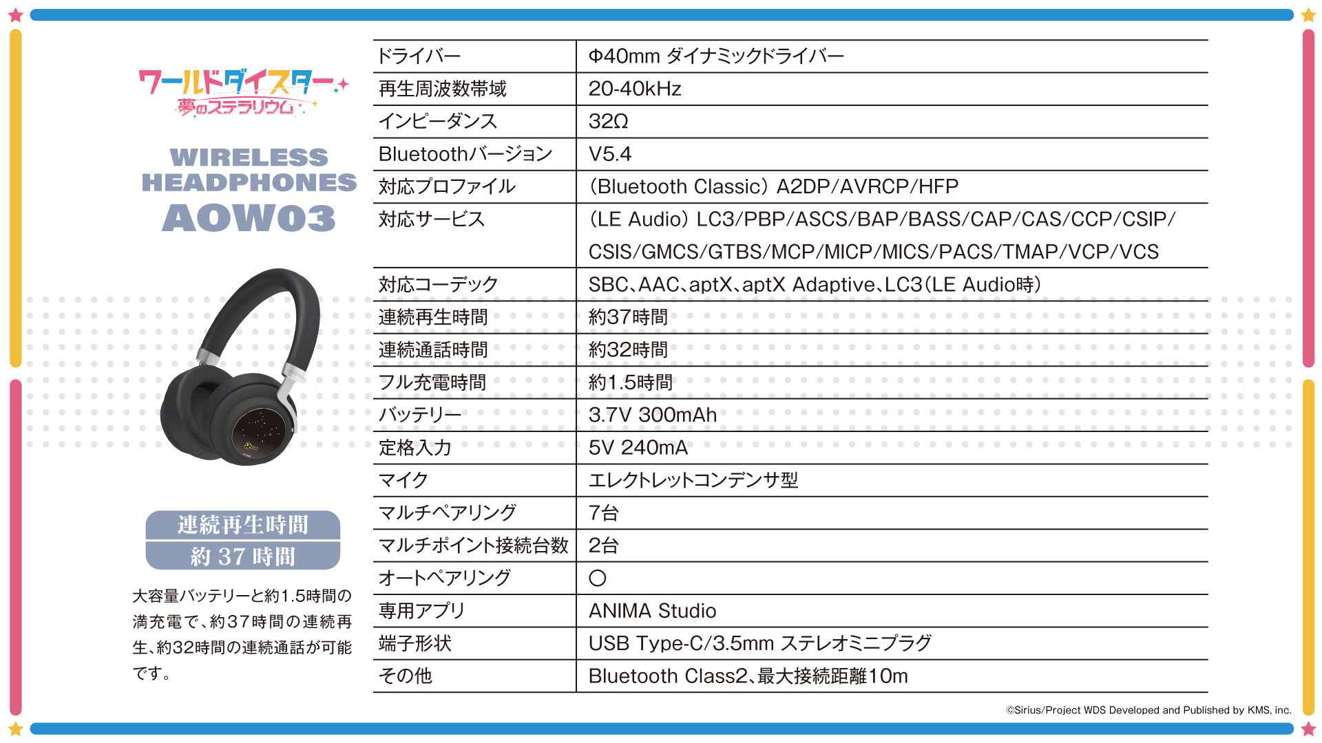 演劇”ガールズプロジェクト 『ワールドダイスター』 新規録り下ろし