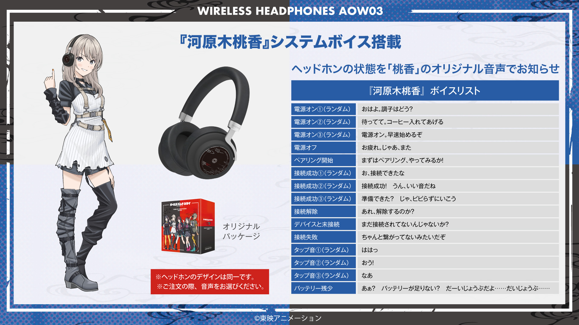 オリジナルTVアニメ 『ガールズバンドクライ』 新規録り下ろしボイス