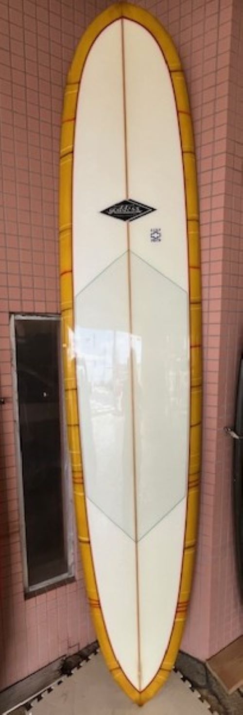 GODDESS ゴッデス サーフボード ロング トライフィン 中古美品 us5f-460-1.jpg