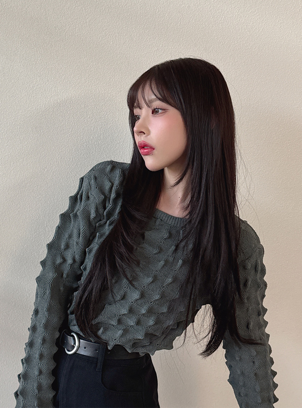 ポコポコニットトップス[dpk404] | レディースファッション通販の