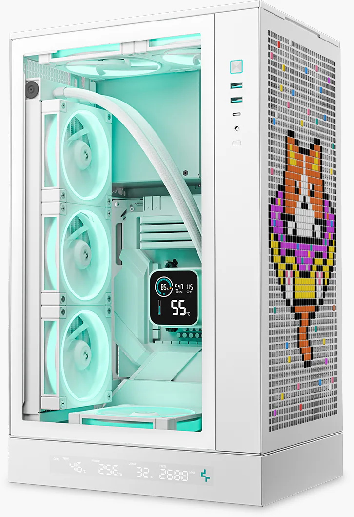 CH270 DIGITAL WH - DeepCool