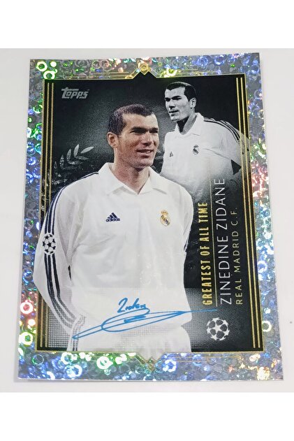 Topps GREATEST OF ALL TIME ZINEDINE ZIDANE REAL MADRID - Fiyatı