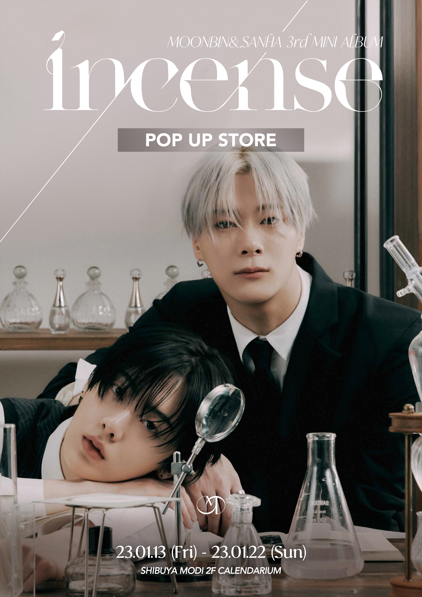 ASTRO】MOONBIN&SANHA 3rd Mini Album [INCENSE] POP UP STOREの開催が