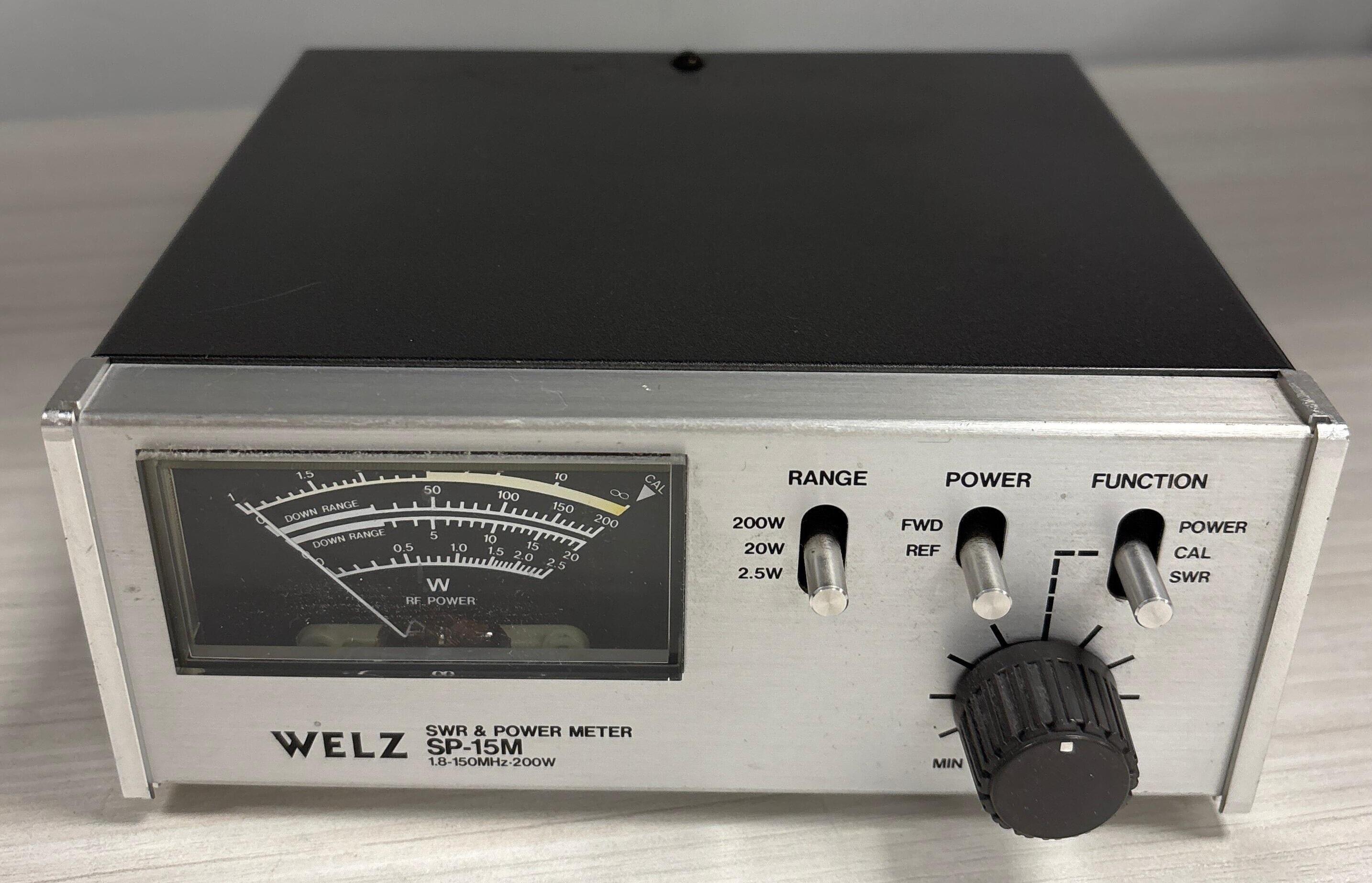 Second Hand WELZ SP-15M SWR Power Meter - RadioworldUK