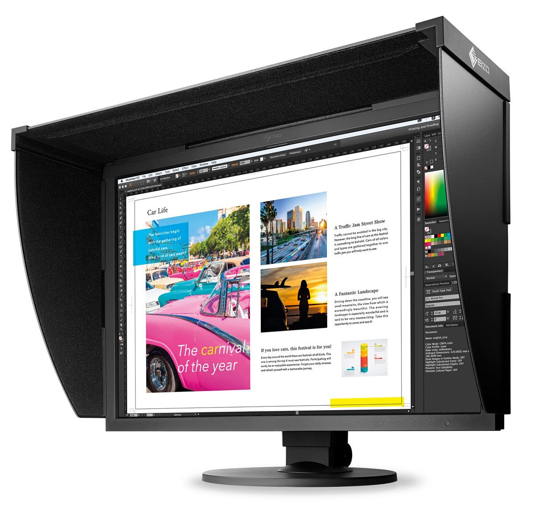 新品 EIZO ColorEdge CS2730用遮光フード CH2700 ヨドバシ.com - EIZO