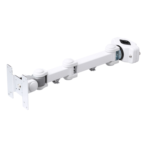 訳あり 新品】モニターアーム（ポール取り付け・長タイプ・上下・左右