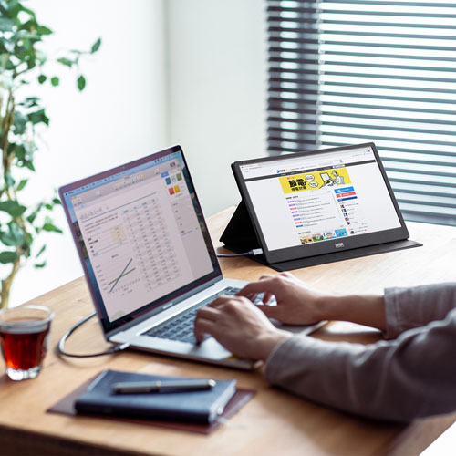 モバイルモニター（モバイルディスプレイ・ポータブルモニター・USB