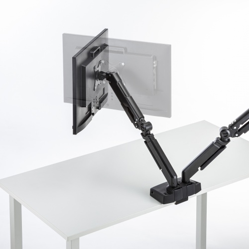 モニターアーム（2画面・デュアル・4K・HDMI対応・タイプC・ガス圧式