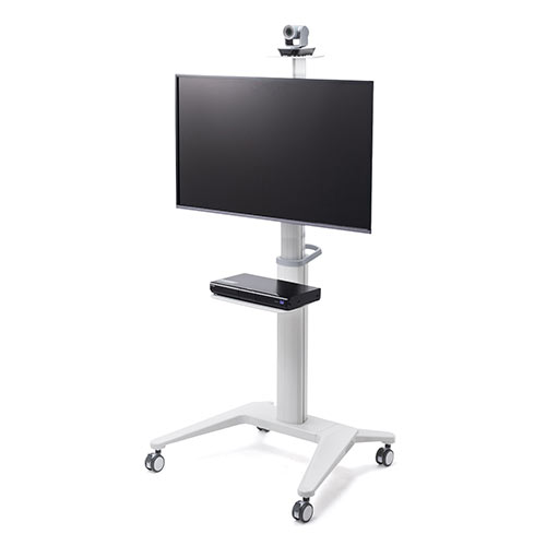 在庫処分のため 超特価】テレビスタンド （キャスター・会議用・ハイ