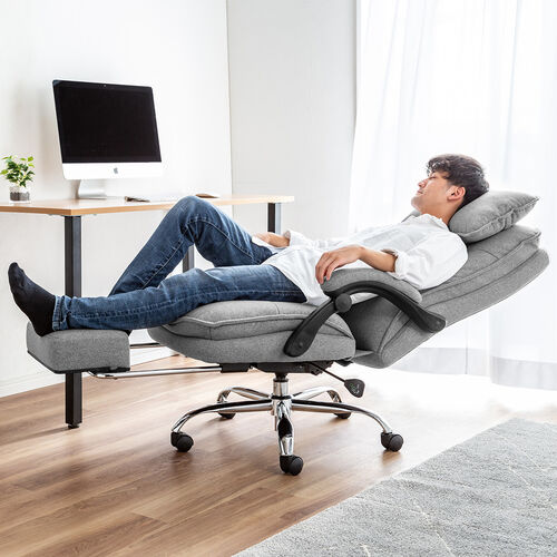 ファブリックチェア（ソファチェア・リクライニング・最大傾斜角170