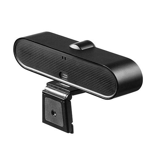 WEB会議カメラ マイク スピーカー内蔵 一体型 広角 100°800万画素 三脚