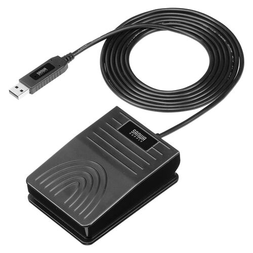 フットスイッチ（USB・フットペダル・有線接続・手前押し・カスタム