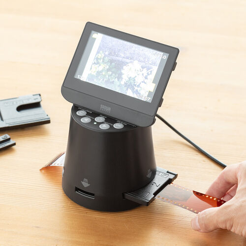 フィルムスキャナー（APSフィルム・35mm・8mmフィルム対応・ネガポジ