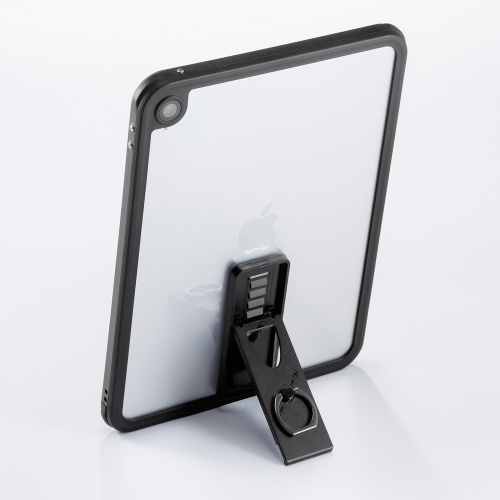 iPad第10世代ケース／防水／防塵／IP68／耐衝撃／リング付