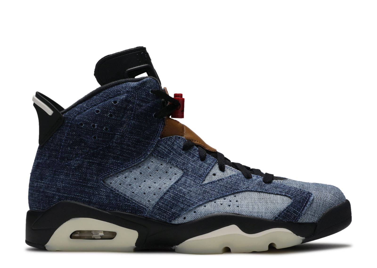 Jordan 6 Retro 'Washed Denim' - Air Jordan - CT5350 401 - black