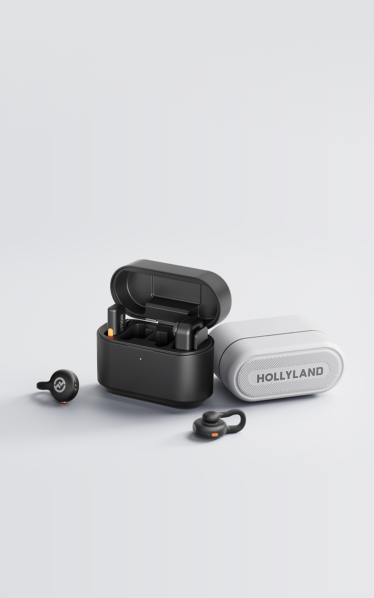 Hollyland LARK M2S - Wireless Lavalier Microphone | No-Logo
