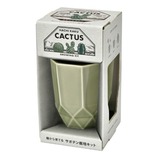 聖新陶芸 HACHIKAKU CACTUS GD1057-2 黒/柱サボテン｜【ハンズネット