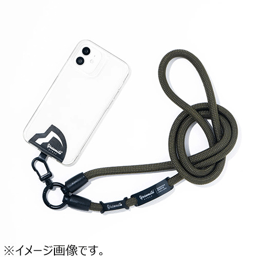ヨセミテ（Yosemite） モバイルストラップ 120cm ミリタリーG