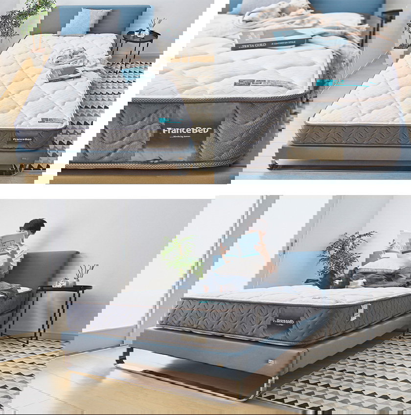 フランスベッド マットレス ワイドダブル 2年保証 寝返りしやすい 通気