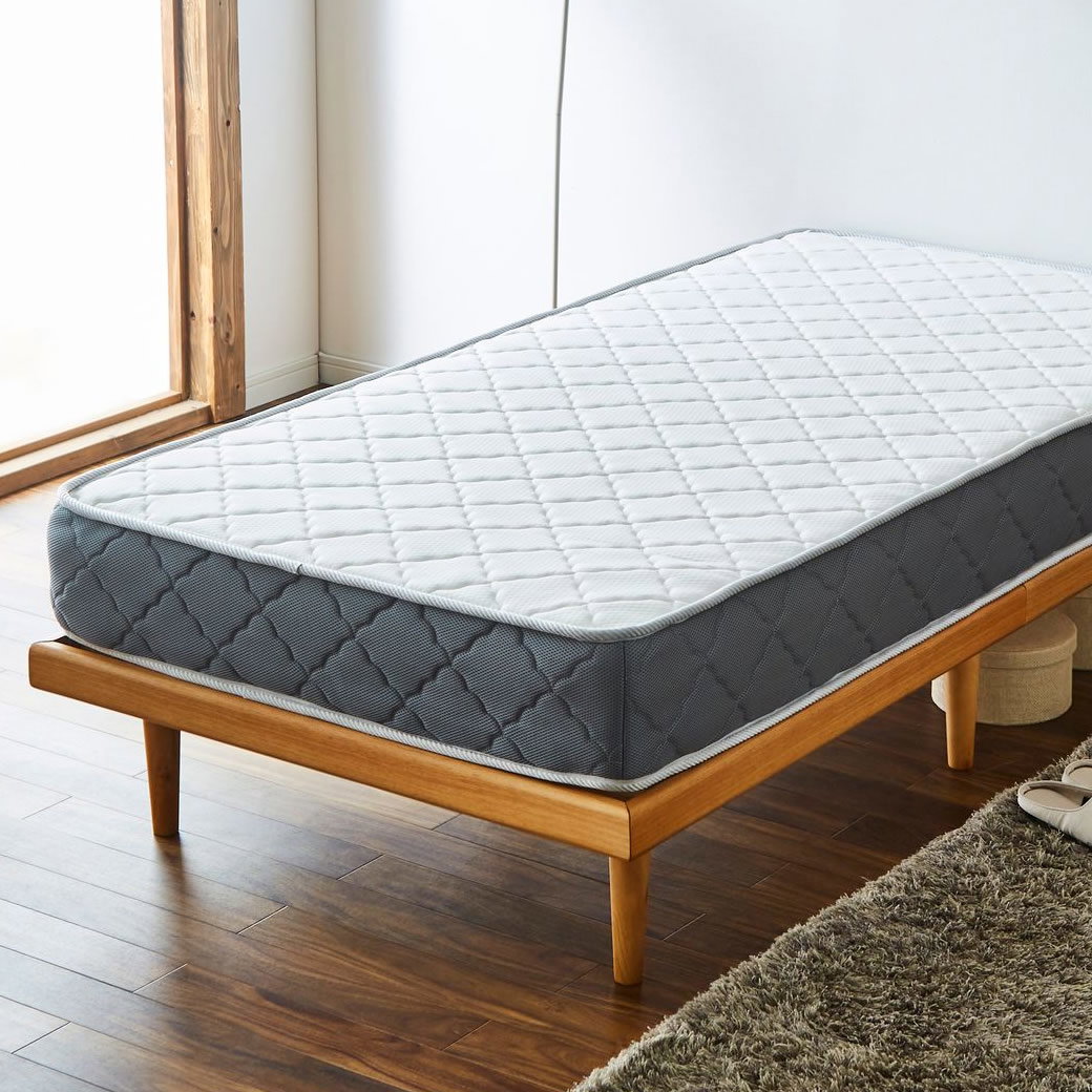 ポケットコイルマットレス セミダブルロング 厚さ20cm 長さ210cm 高