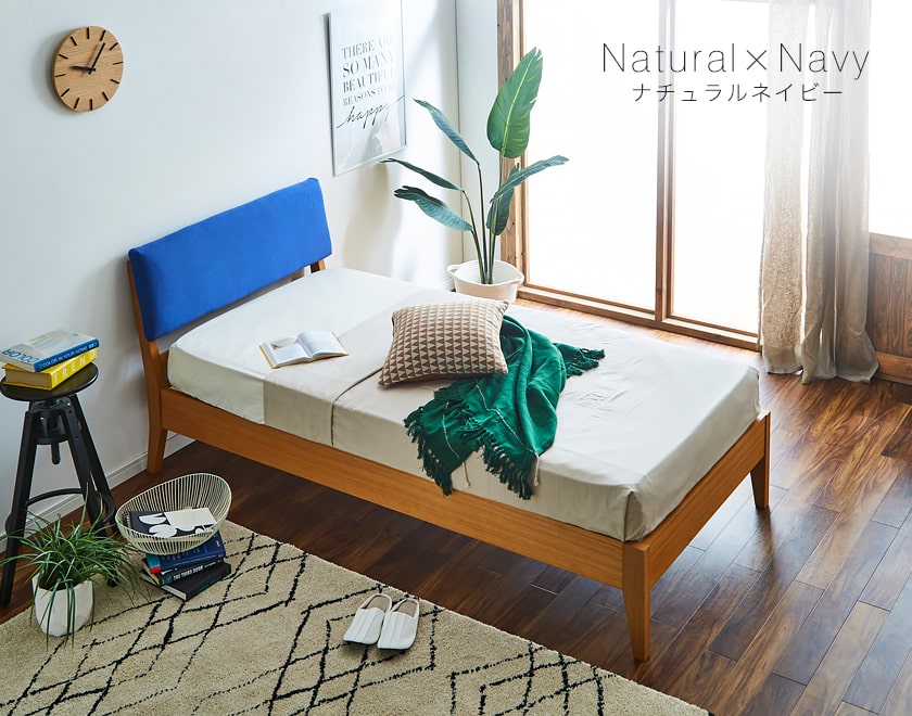 ポイント10倍】スオマ ファブリックベッド すのこベッド シングル