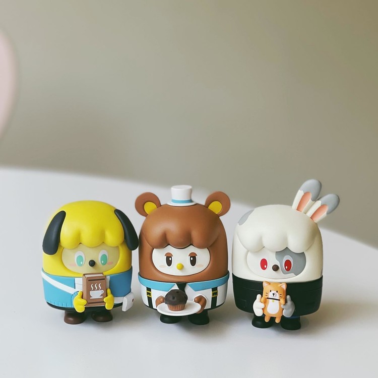 2OZWORKS-Forest Cafe blindbox (1pcs) : XINGHUI CREATIONS