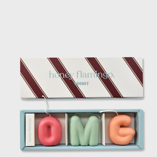 私だけのオブジェキャンドル】アルファベットキャンドルセット