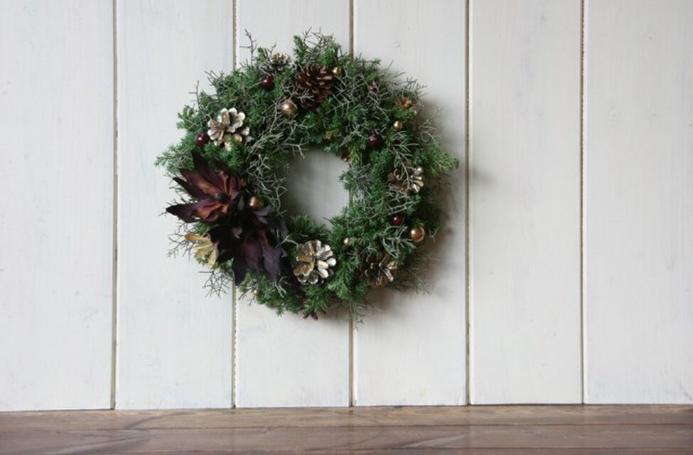 リューカデンドロンのリース | iichi 日々の暮らしを心地よくする