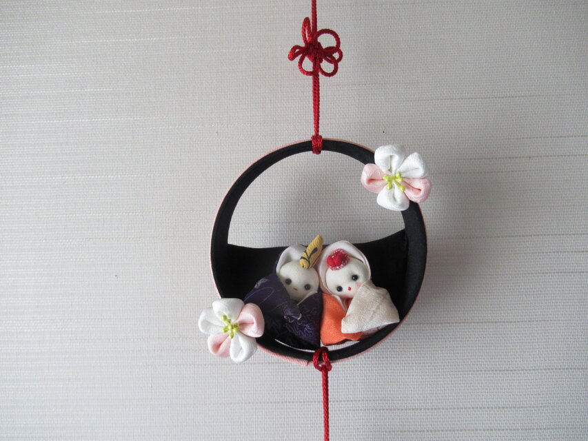 ☆お雛様・おひな様☆吊るし飾り☆壁掛けタイプ☆吊るし雛☆つるし飾り