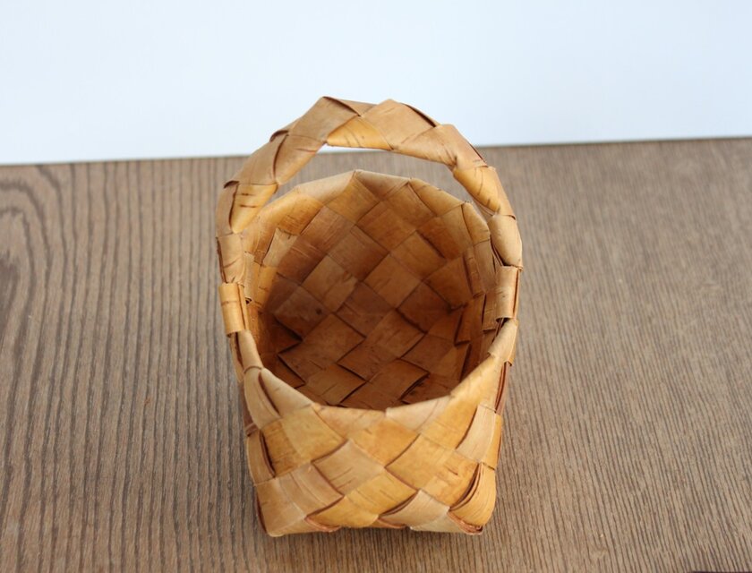 白樺の根かがりパンかごセット | iichi 日々の暮らしを心地よくする