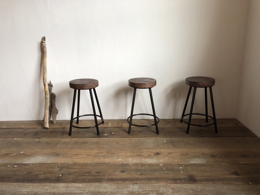 数量限定 WS-H450 椅子 イス スツール アイアン カウンターチェアー