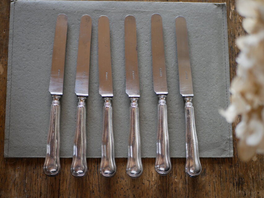 PARIS デザートナイフ フランスアンティーク ブロカント ヴィンテージ